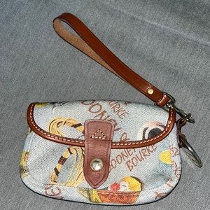 Dooney & Bourke Multicolor Wristlet